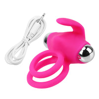 Delay Ejaculation Vibrating Penis Rings Vibrators Cock Ring for Men Clitoris Stimulate 10 Speed