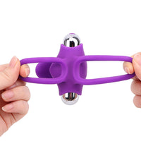 Delay Ejaculation Vibrating Penis Rings Vibrators Cock Ring for Men Clitoris Stimulate 10 Speed