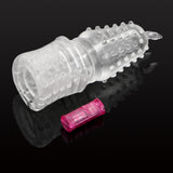 Reusable G Point Stimulation Condom for Men Penis Sleeve Vibrator Delay Ejaculation Particle Condoms for Sex