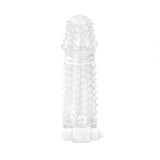 Reusable G Point Stimulation Condom for Men Penis Sleeve Vibrator Delay Ejaculation Particle Condoms for Sex