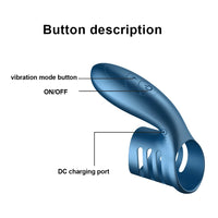 Adult Ring Vibrator Clitoris Stimulate Sex male Rings Strap-on Sleeve