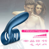 Adult Ring Vibrator Clitoris Stimulate Sex male Rings Strap-on Sleeve