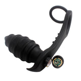 Dual Cock Ring G-spot Prostata Massager Vibrator for Men Silicone Anal Dildo Vibrator Butt Plug