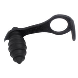 Dual Cock Ring G-spot Prostata Massager Vibrator for Men Silicone Anal Dildo Vibrator Butt Plug