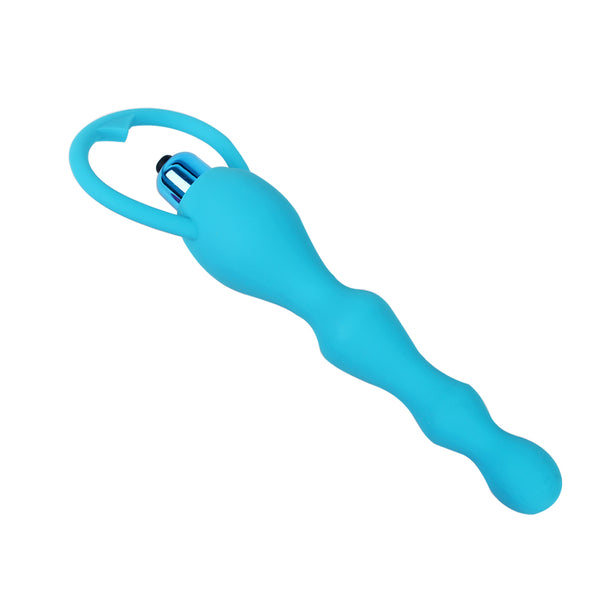 Products 2 Colors Anal Beads Vibrator Anal Waterproof Butt Plug Silicone for Women
