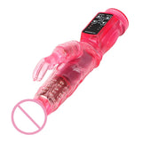 Waterproof Strong Vibration for Women Silicone Dual Stimulation Vibrator G-spot Massager Rotation