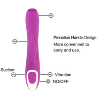 Dildo AV Vibrator Masturbation Nipple G Spot Clitoris Vagina Stimulate for Women Double Motor Tongue Licking