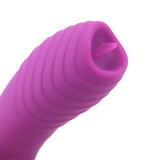 Dildo AV Vibrator Masturbation Nipple G Spot Clitoris Vagina Stimulate for Women Double Motor Tongue Licking