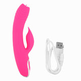 Dildo AV Vibrator Masturbation Nipple G Spot Clitoris Vagina Stimulate for Women Double Motor Tongue Licking