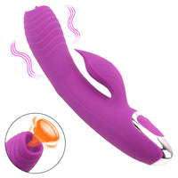 Dildo AV Vibrator Masturbation Nipple G Spot Clitoris Vagina Stimulate for Women Double Motor Tongue Licking
