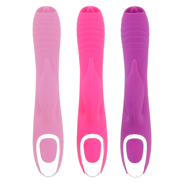 Dildo AV Vibrator Masturbation Nipple G Spot Clitoris Vagina Stimulate for Women Double Motor Tongue Licking