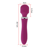 G Spot vibrating Dildo Clitoris Stimulator for Woman Dual Motors Vibrators Magic Wand AV Vibrator Vaginal Massager