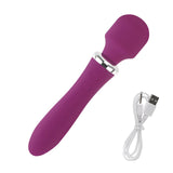 G Spot vibrating Dildo Clitoris Stimulator for Woman Dual Motors Vibrators Magic Wand AV Vibrator Vaginal Massager