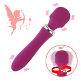 G Spot vibrating Dildo Clitoris Stimulator for Woman Dual Motors Vibrators Magic Wand AV Vibrator Vaginal Massager