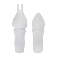 10 Frequency Vibrating Stick Detachable headgear for Woman Rabbit Vibrator Clitoris Stimulate G-spot Massage