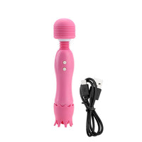 G Spot Massager Tongue Licking Clit Nipple Vibrators Clitoris Stimulator Powerful Magic Wand AV Vibrator for Women