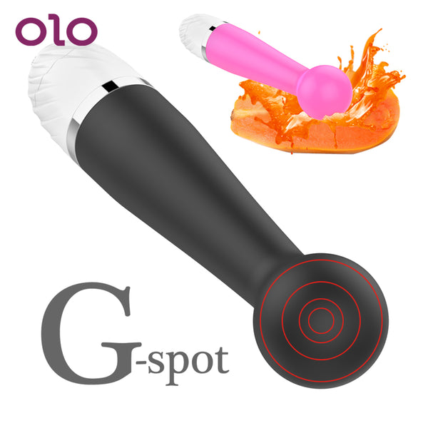 Dildo G-spot Vibrator Powerful AV Magic Wand Clitoris Stimulator Masturbator for Women