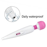Clitoris Stimulator Adjustable Speed G-spot Massager AV Vibrators Powerful Magic Wand USB Charging for Women