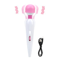 Clitoris Stimulator Adjustable Speed G-spot Massager AV Vibrators Powerful Magic Wand USB Charging for Women