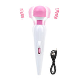 Clitoris Stimulator Adjustable Speed G-spot Massager AV Vibrators Powerful Magic Wand USB Charging for Women