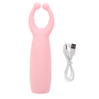 10 Speeds Nipple Clamps Vibrator Clitoris Stimulation Massager for Women Rabbit Vibrator Masturbation