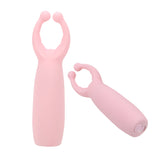 10 Speeds Nipple Clamps Vibrator Clitoris Stimulation Massager for Women Rabbit Vibrator Masturbation