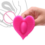 Heart-Shaped Vibrator Silica Gel Vaginal Stimulator Clitoris Massager for Women Masturbation Toys