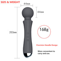 20 Frequency AV Magic Wand Powerful Vibrator Clitoris Stimulator Massager Masturbation for Women