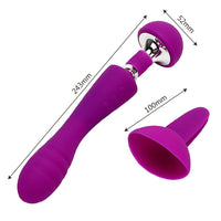 Vibrators Dual Motor 10 Speed USB Rechargeable Clitoris Vagina Massage Waterproof for Women