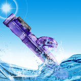 Clitoris Stimulator G-Spot Massager Multi-Speed Dual Vibration Dolphin Dildo Vibrator for Women