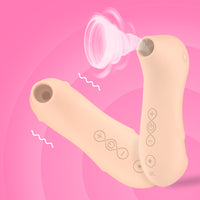 Clitoris Vagina Stimulator Nipple Sucking Clit Sucker Vibrator for Women Sex Oral Licking Blowjob Tongue Vibrating