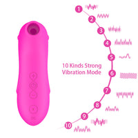 Clitoris Vagina Stimulator Nipple Sucking Clit Sucker Vibrator for Women Sex Oral Licking Blowjob Tongue Vibrating