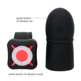 Penis Head Massage 7 Speed Delay Ejaculation for Men Penis Vibrator Cock Extender Enlargement Lasting Trainer