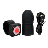Penis Head Massage 7 Speed Delay Ejaculation for Men Penis Vibrator Cock Extender Enlargement Lasting Trainer