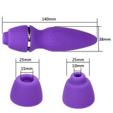 7 Speed Sex Oral Licking Clitoris Nipple Sucking Clit Sucker Vibrator Blowjob Vibrating for Women with Two Head