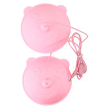 Nipple Suction Cups Vibrator Tongue Lick Electric Breast Pump Nipple Sucker Breast Enlarge Massager for Woman