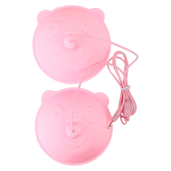 Nipple Suction Cups Vibrator Tongue Lick Electric Breast Pump Nipple Sucker Breast Enlarge Massager for Woman
