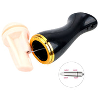 Voice Interaction Artificial Vagina Male Masturbation Cup Realistic Vagina for Man Silicone Sucking Vibrator