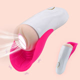 Artificial Vagina Aircraft Cup Male Masturbation Cup Glans Stimulate Massager Tongue Licking Penis Training Sucking Vibrator