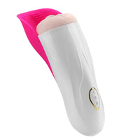 Artificial Vagina Aircraft Cup Male Masturbation Cup Glans Stimulate Massager Tongue Licking Penis Training Sucking Vibrator