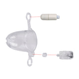 Vaginal Dilator 2 Pieces Adult Genitals Colposcopy Speculum Vaginal Speculum Vibrator Medical Themed with Lighting