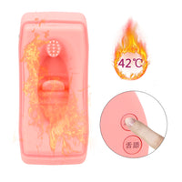 G-spot Massager Heating Masturbation Nipple Sucker Tongue Vibrator Oral Clitoris Sucking Stimulator