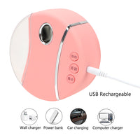 G-spot Massager Heating Masturbation Nipple Sucker Tongue Vibrator Oral Clitoris Sucking Stimulator