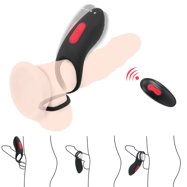 OLO 9 Speed Sex Toys for Men Couples  Penis Ring Sex Ring Cockring Remote Control Vibrating Cock Ring Products for Adults