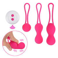 10 Speed 3Pcs/Set Kegel Balls for Women Vagina Trainer Vibrator Vagina Tightening Exerciser