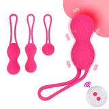 10 Speed 3Pcs/Set Kegel Balls for Women Vagina Trainer Vibrator Vagina Tightening Exerciser