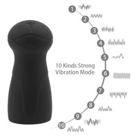 10 Speeds for Men Delay Lasting Trainer Glans Exerciser Male Masturbator Male Penis Vibrator Penis Massager