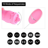 Nipple Sucker Tongue Vibrator Breast Enlarge Massager G Spot Clitoris Licking Stimulator for Woman Masturbator