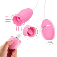 Nipple Sucker Tongue Vibrator Breast Enlarge Massager G Spot Clitoris Licking Stimulator for Woman Masturbator