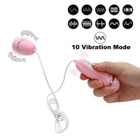 Masturbation Vibrating Egg for Women G-Spot Massager 10 Speeds Bullet Vibrator Remote Control